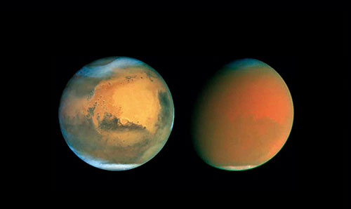 Curiosidades en Marte