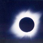 magen del eclipse total de Sol de 1991 obtenida desde el INAOE