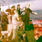 La llegada de Lenin a Rusia (1917), de Konstantín Aksiónov; tomada de https://mundo.sputnik- news.com/sociedad/201703131067561707-revoluciones-bolchevismo-rusia/