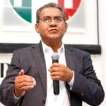 Alberto Jiménez Merino fue presentado como candidato del PRI al gobierno del estado para las elecciones de este 2019. Foto: esimagen / Daniel Casas