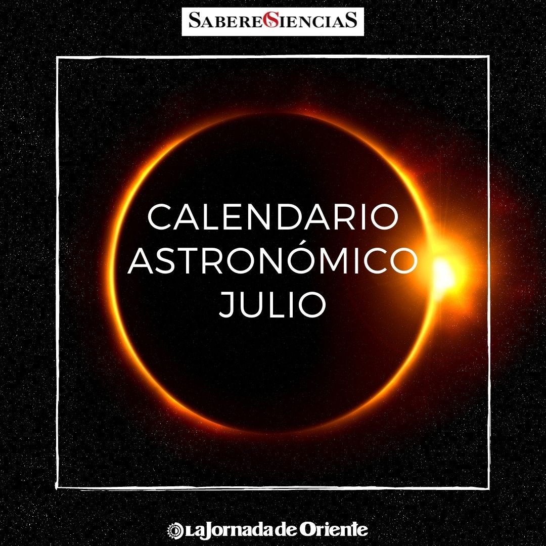 Calendario astronómico Julio