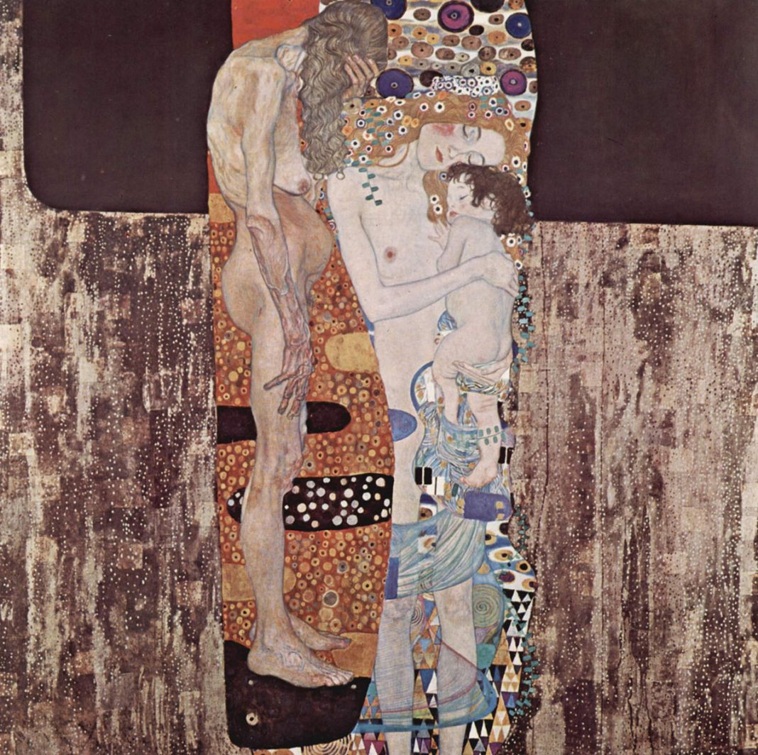 · Las tres edades de la mujer, pintura de Gustav Klimt