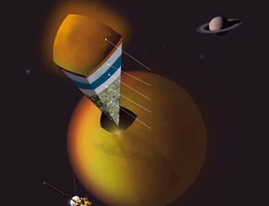 Mareas en Titán indican un océano oculto