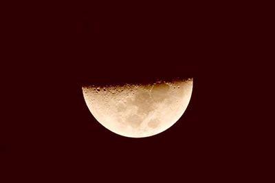  Así veremos la Luna durante la Noche de las Estrellas del 2017
