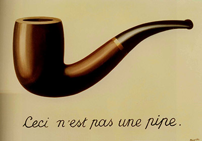 Esto no es una pipa, de René Magritte