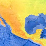 Mapa 1. Promedio anual de la irradiancia solar en México. Prácticamente todo nuestro territorio tiene la más alta calidad, por lo que a lo largo y ancho del país, esta energía se puede aprovechar disminu- yendo de forma importante el consumo de combustibles fósiles. Fuente: IRENA, 2018.