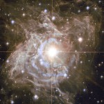 Hubble image of variable star RS Puppis