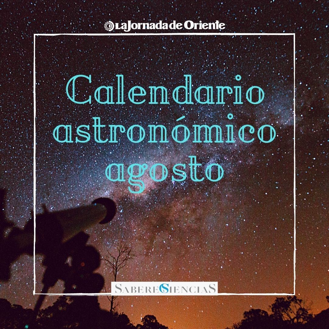 Calendario astronómico Agosto